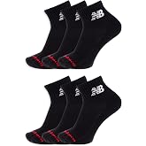 New Balance Unisex Adult Everyday Cushioned Ankle Socks, 6 Pairs