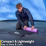 Trail Outdoor Leisure Trail Camping Mat 15mm Contour EVA Purple view 2