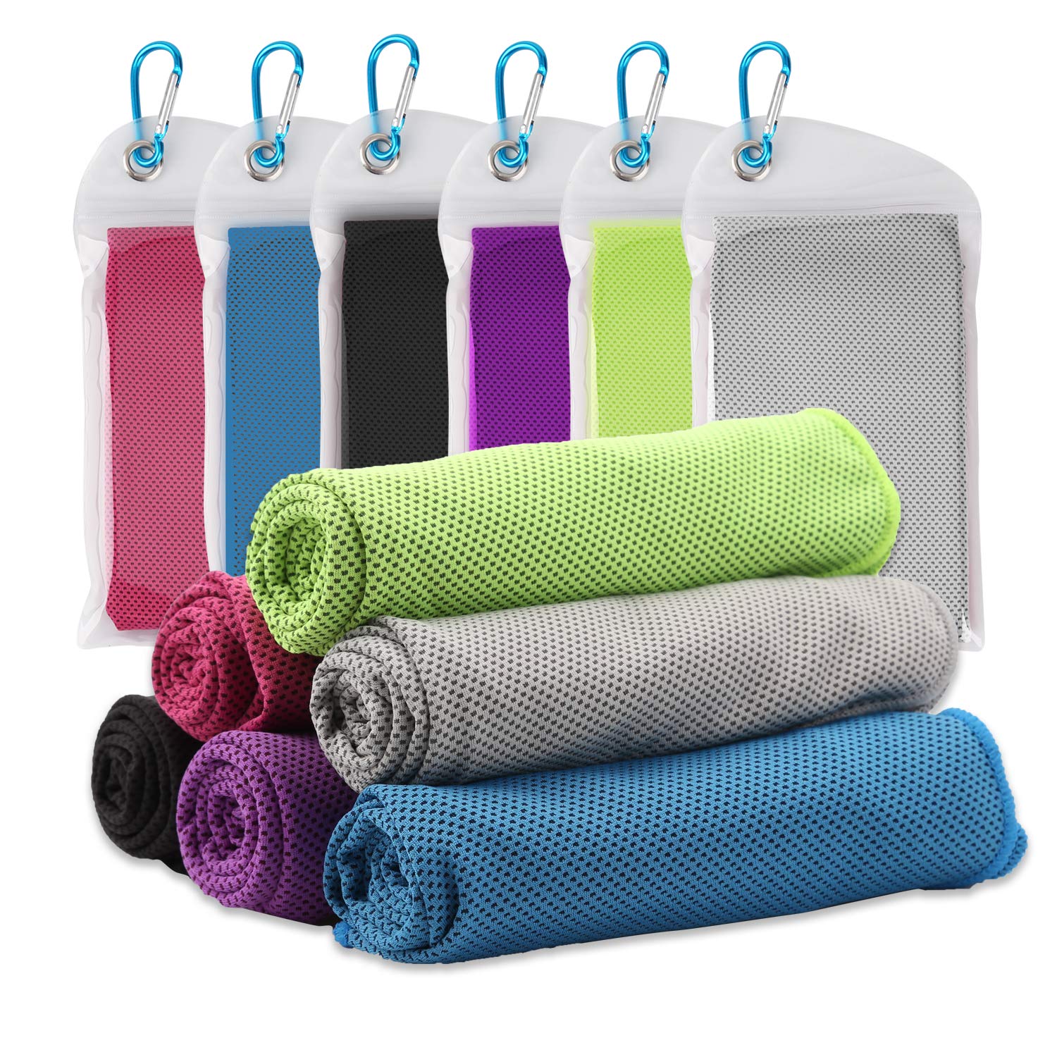Best Cooling Towels 6 Pack Home Gadgets