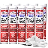Lucas Red N Tacky Grease, 10 Pack | Water Resistant
