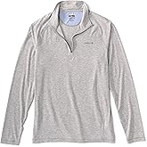 Orvis Men’s DriCast 1/4 Zip Sun Protection Shirt Lightweight Breathable Quick Dry