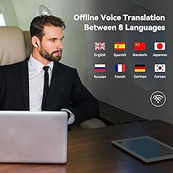 Anfier AI Translation Earbuds Real Time M6