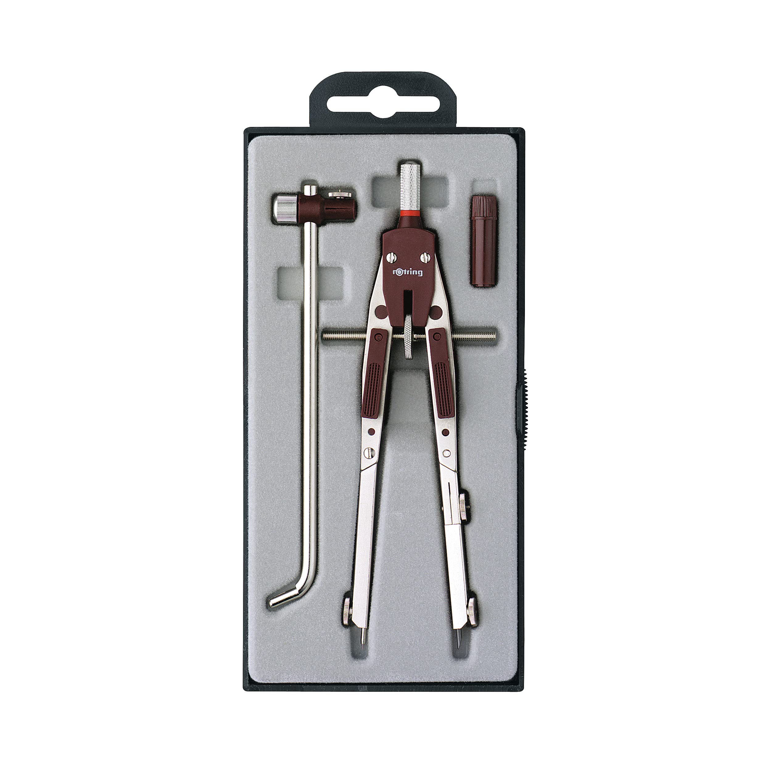 Rotring Centro Giant Bow Rapid Adjustment Compass with Extension Bar 640mm