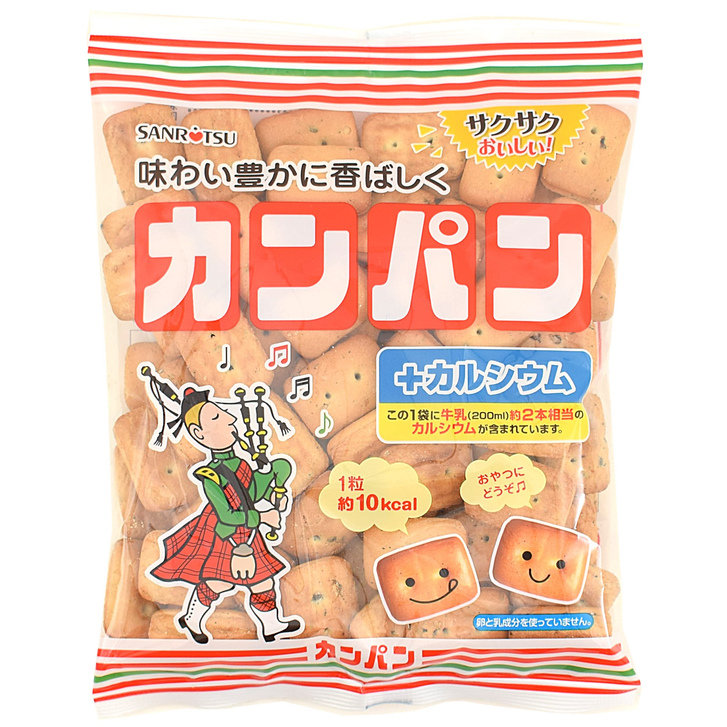 Authentic Japanese Sanritsu Kanpan Biscuits Cookies