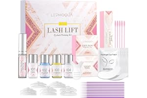 LE’PHOQUA Lash Lift Kit Brow Lamination: Eyebrow Eyelash Perm Lift Kit Professional At Home