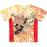 Marvel Spider-Man Boys Short Sleeve T-Shirt for Toddlers and Big Kids