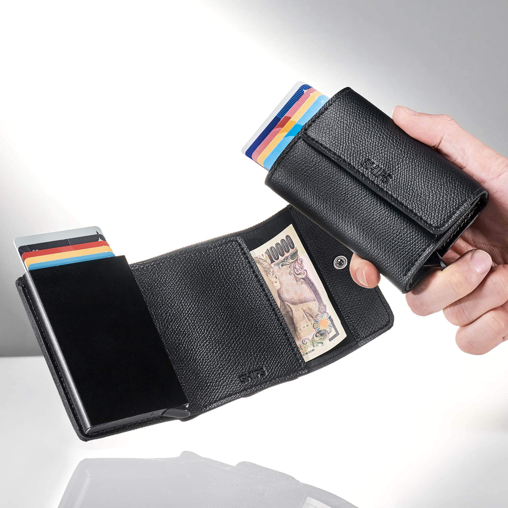 MonoMaster(モノマスター)2020年9月号 雑誌付録 付録つき雑誌 SHIPSのカード一括管理高機能ミニ財布