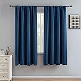 IGEMAEVE Blackout Curtains 72 Inch Length 2 Panels
