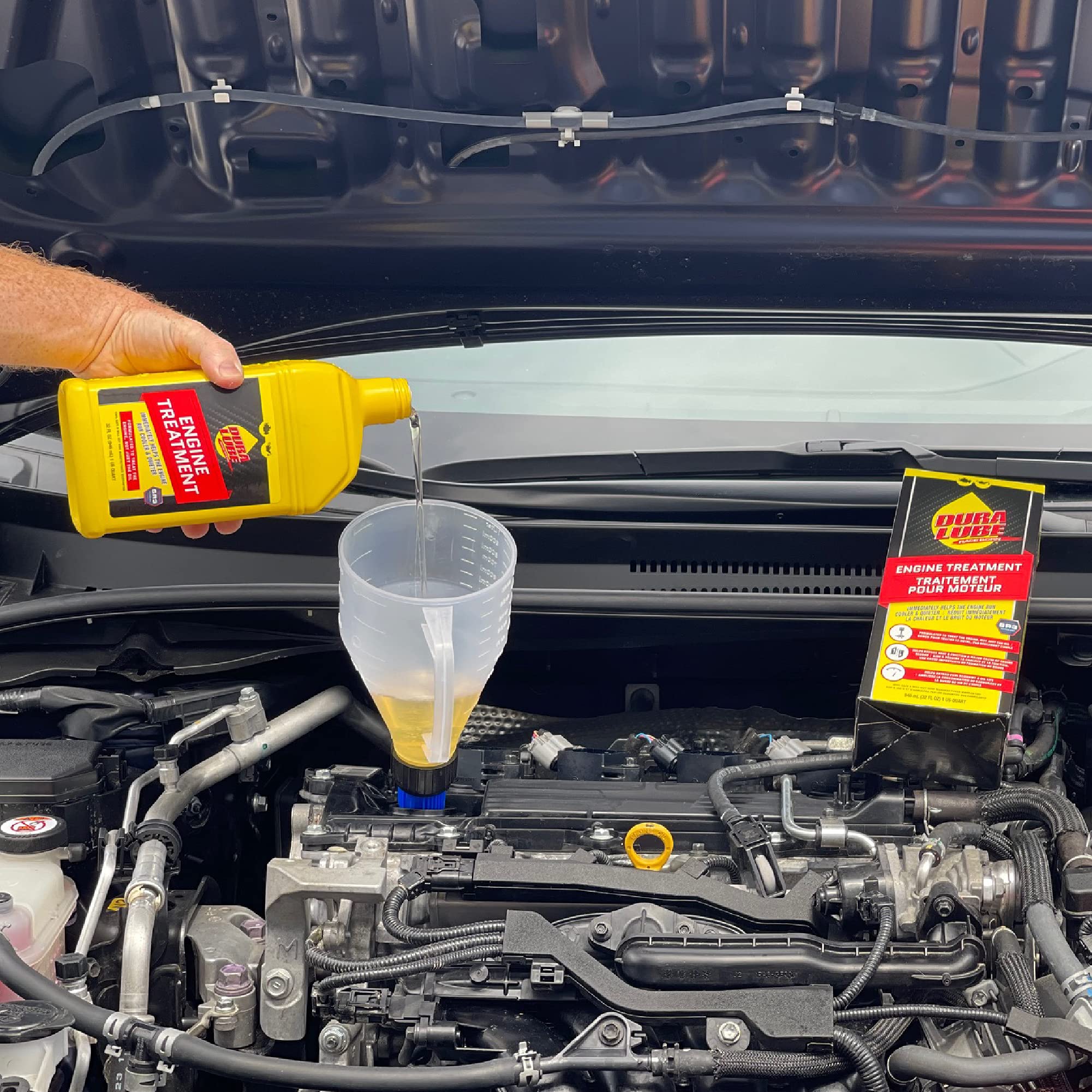 Dura Lube Engine Treatment Additive, 32 Oz, Single, HLDLOS06 Reduces