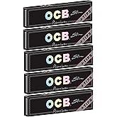 OCB Rolling Papers Premium King Slim 109mm with Tips (5 Pack)