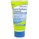 TriDerma Facial Redness Cleanser Face Wash, Improves Appearance of Red, Irritated Skin 6.2 oz