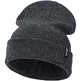 KDWAVE Beanie Hats for Women Men Unisex Soft Knit Cuffed Skull Cap Beanie Stretchy Solid Color Winter Hats