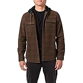 O'Neill Mens Archer Hooded Flannel Shirt
