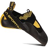 La Sportiva Mens Theory Rock Climbing Shoes, Yellow/Black, 11.5 | EU 45 Equivalent Size, Performance Rock Climbing