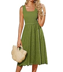 GRACE KARIN 2025 Womens Casual Square Neck Simple