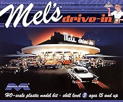 Moebius 1:87 Scale Mels Drive-in Model Kit