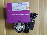 LITE WORLD Disco Ball Light LED Mini Colour Stage Light USB DC5V view 7
