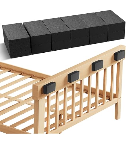 SARDVISA Lot De 20 Protections Murales Pour Meubles – 8 épaisses (1,8 Cm) + 12 Fines (0,3 Cm) – Mousse EVA Adhésive – Anti-bruit Et Anti-rayures