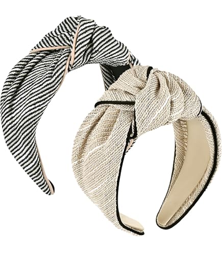 Amazon.com : ZITULRY Knotted Raffia Headbands for Women Boho 