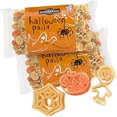 Pastabilities Fun Shaped Pasta for Kids - Halloween - Pumpkin Spider and Ghost Holiday Theme, Non-GMO Natural Wheat and Vegetable Pasta, All-Natural, Kosher Certified, Made in the USA, (2 Pack, 14 Oz)