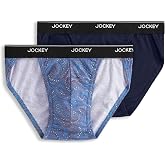 Jockey Men's Underwear Men's Elance String Bikini - 2 Pack