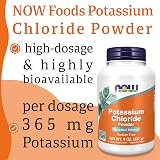 Now Foods Potassium Chloride Powder 227g Lab-Tested Gluten Free Soy Free view 5