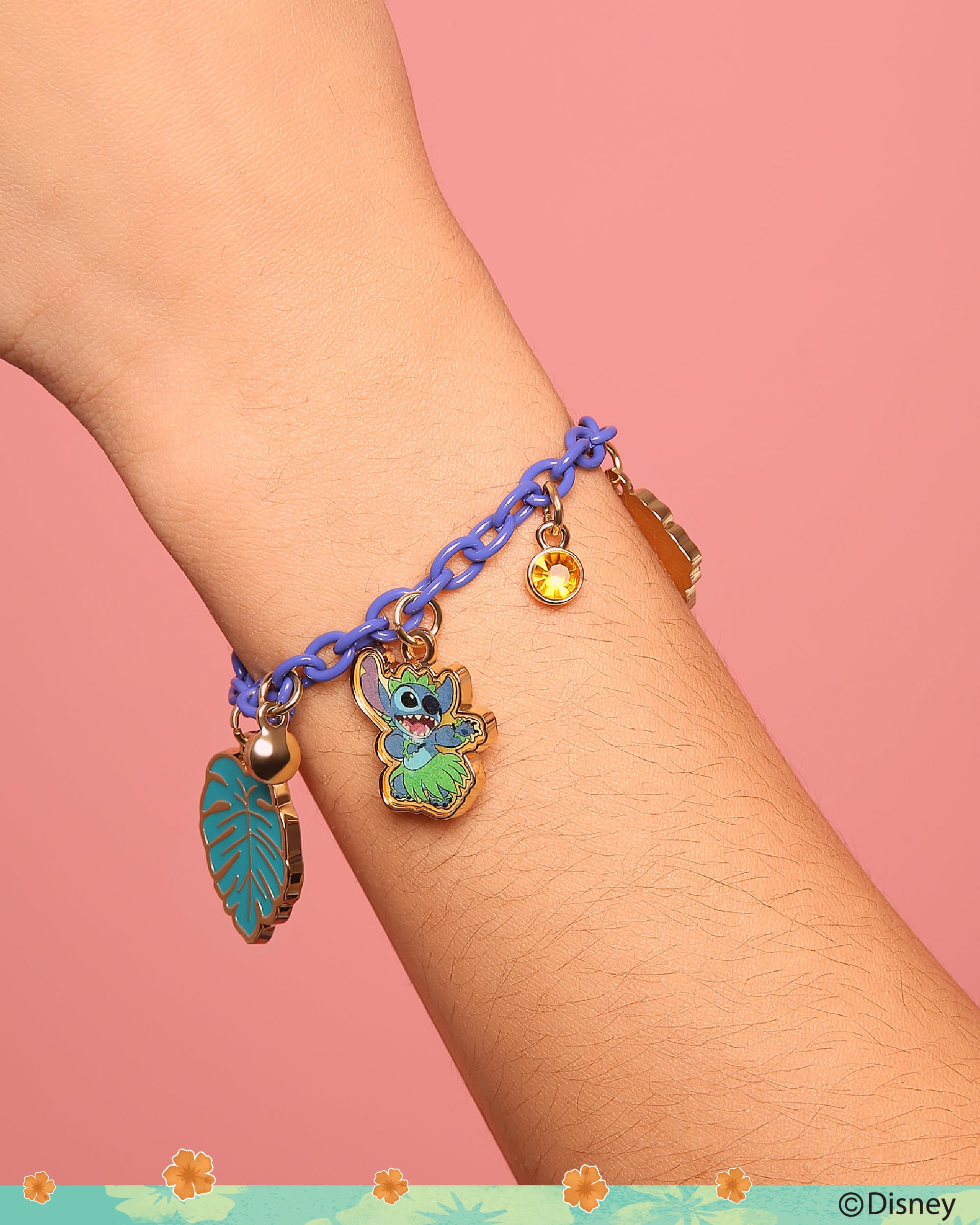 Disney Stitch Charm Bracelet for Women 6.5\