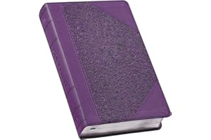 KJV Holy Bible, Giant Print Standard Size Faux Leather Red Letter Edition - Thumb Index & Ribbon Marker, King James Version, Purple Two-tone (KJV Standard GP Editions)