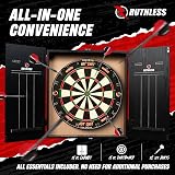 Ruthless Home Darts Centre Gorilla Cabinet Dartboard 2 Sets of Darts view 8