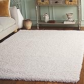 SAFAVIEH California Shag Collection Area Rug - 5'3" x 7'6", Ivory, Non-Shedding & Easy to Clean, Ultra Plush Thick Pile, Idea