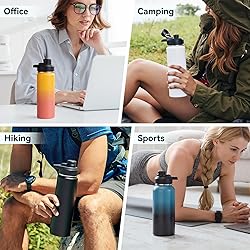 Fijinhom 24 oz Insulated Water Bottle with