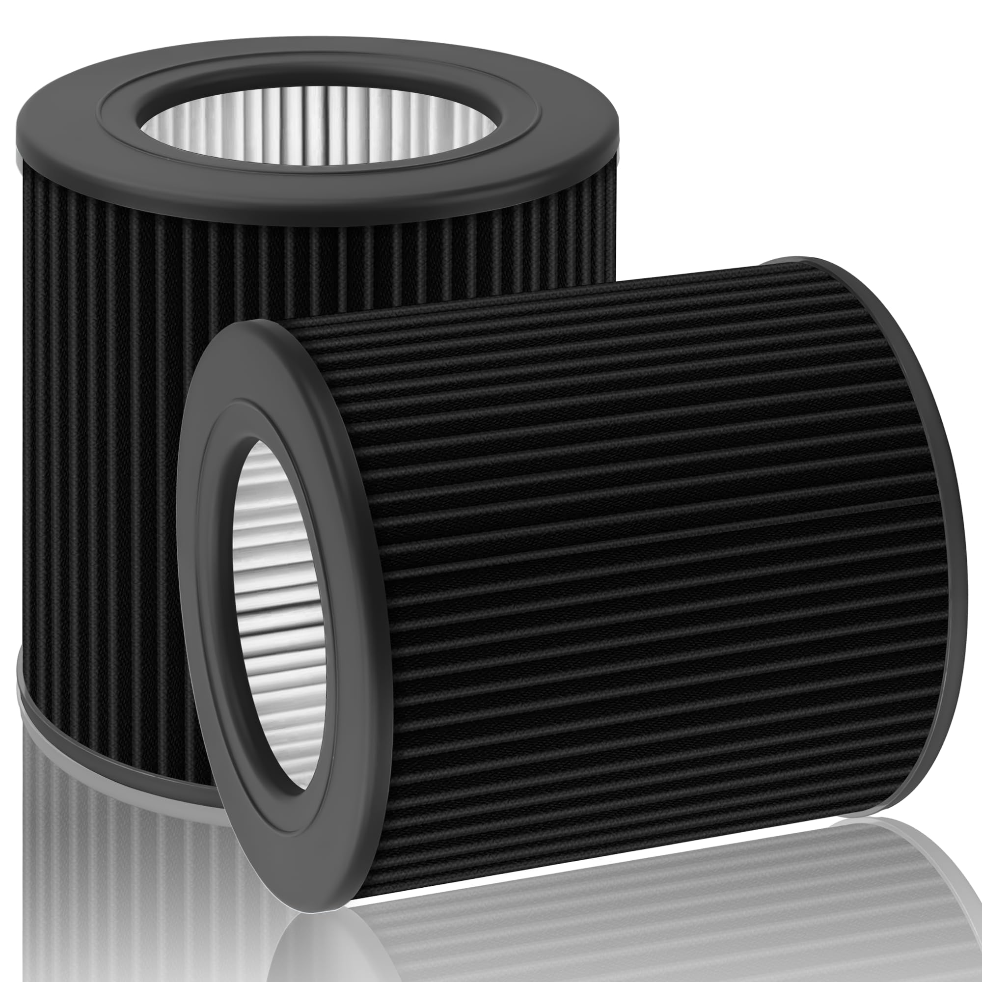 Photo 1 of Air Mini Filter Replacement Compatible with Molekule PECO-HEPA Tri-Power Air Mini and Air Mini + Air Purifiers, 3-IN-1 H13 True HEPA Filter Activated Carbon Filter, 2 Pack by NISHCON