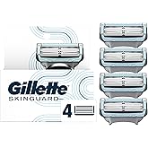 Gillette SkinGuard Men's Razor Blades, 4 Blade Refills