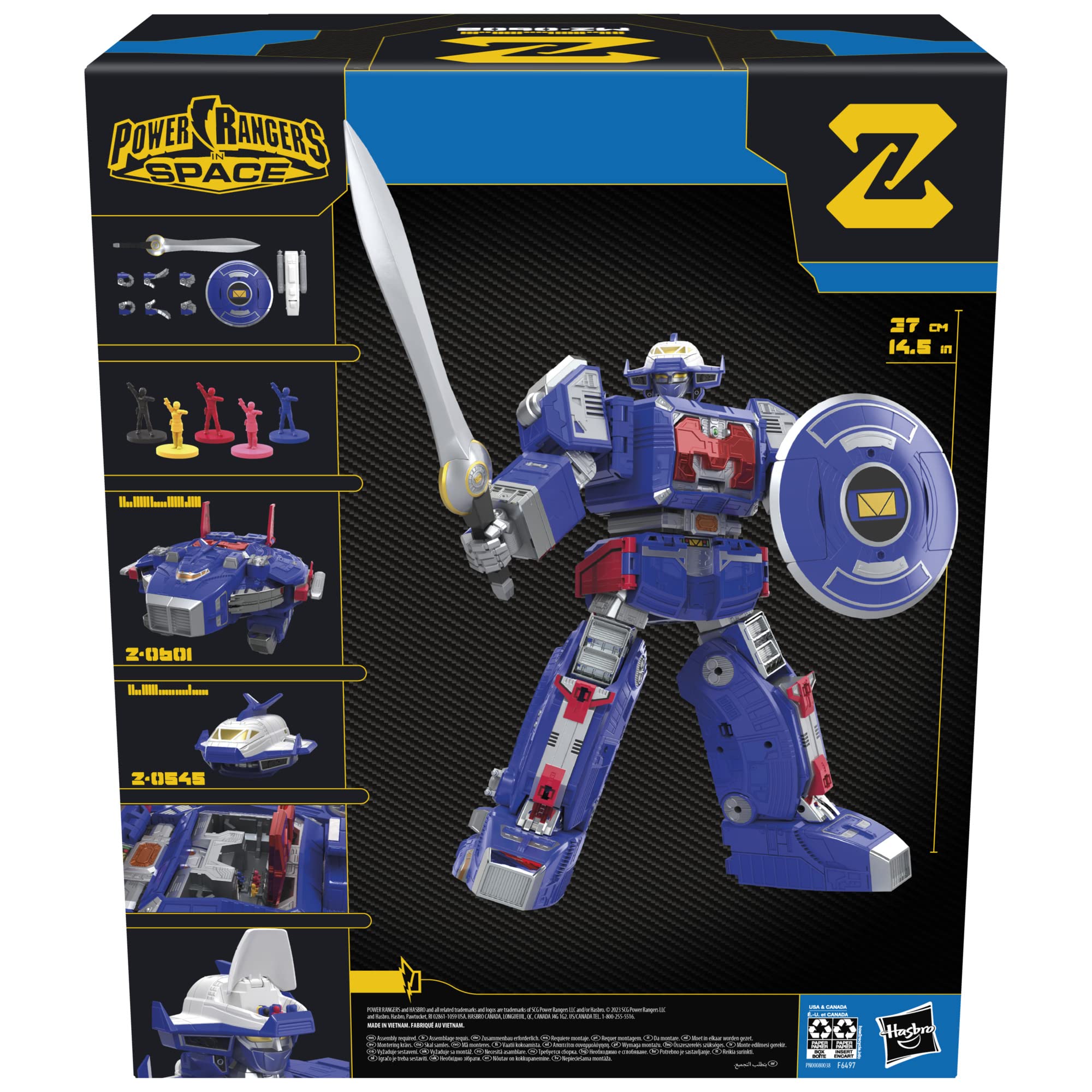 Action Figure Power Rangers – Astro Megazord Lightning Collection – Hasbro – Edizione Da Collezione - 2