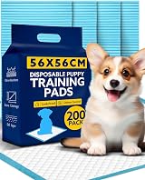 SA Products Puppy Pads 200 Pack 56x56 cm Training Pads Blue