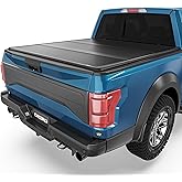 OEDRO FRP Hard Tri-fold Tonneau Cover Fold Truck Bed Covers Compatible with 2015-2026 Ford F150 F-150 with 5.5 Feet Bed