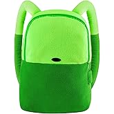 Rose's Secret Costume Backpack for Adventure Times Cosplay: Anime Merch Character Finn the Human Green Bag