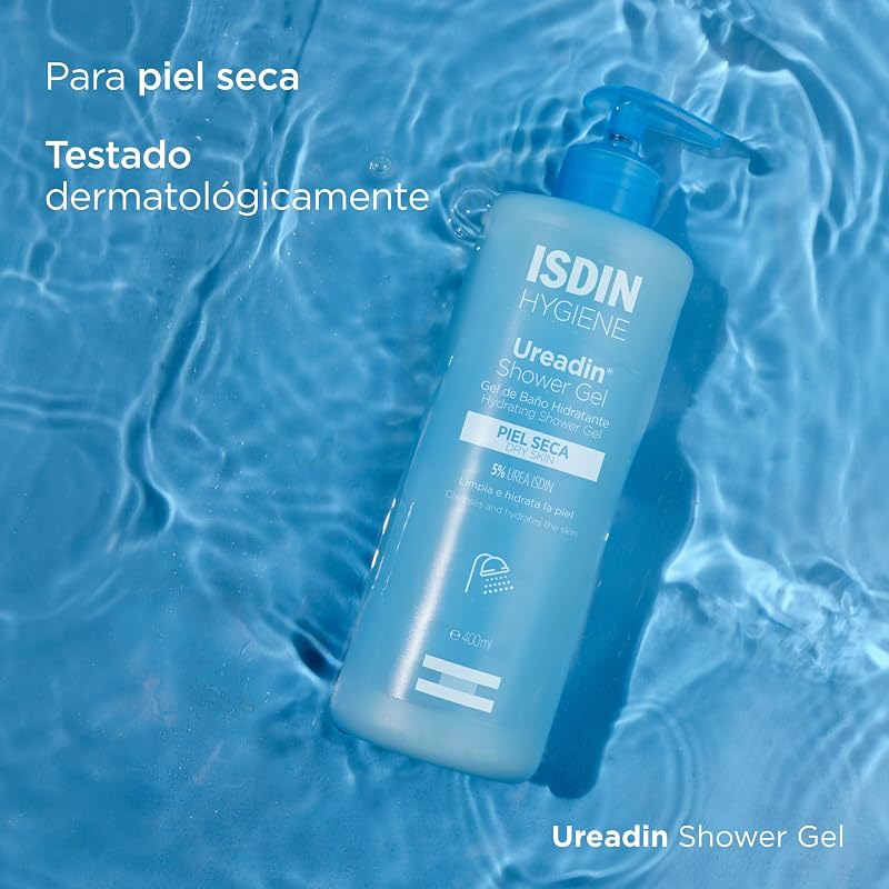 Isdin ureadin gel de banho - gel de banho hidratante - 400ml