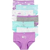 Amazon.com: Carter's Little - Paquete de 7 pantaletas para niña : Ropa,  Zapatos y Joyería