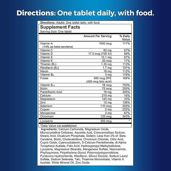 ONE A DAY MENS COMPLETE 120 COUNT