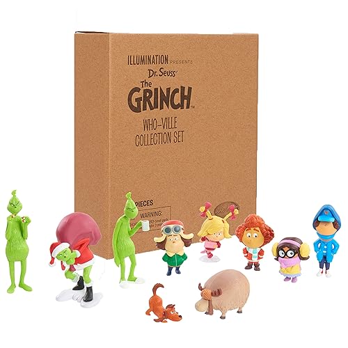 Grh Movie 40745 Grh Whoville Collection Figure Set, Multicolor in