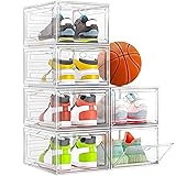 Thicken & Sturdy Clear Shoe Storage Organizer with
