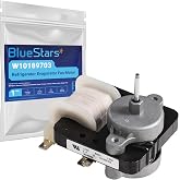 [Upgraded] W10189703 Refrigerator Evaporator Fan Motor for Whirlpool Maytag | Compatible with Whirlpool Maytag Kenmore KitchenAid Refrigerators - Replaces WPW10189703 W10208121 2219647 AP6016598 10449505