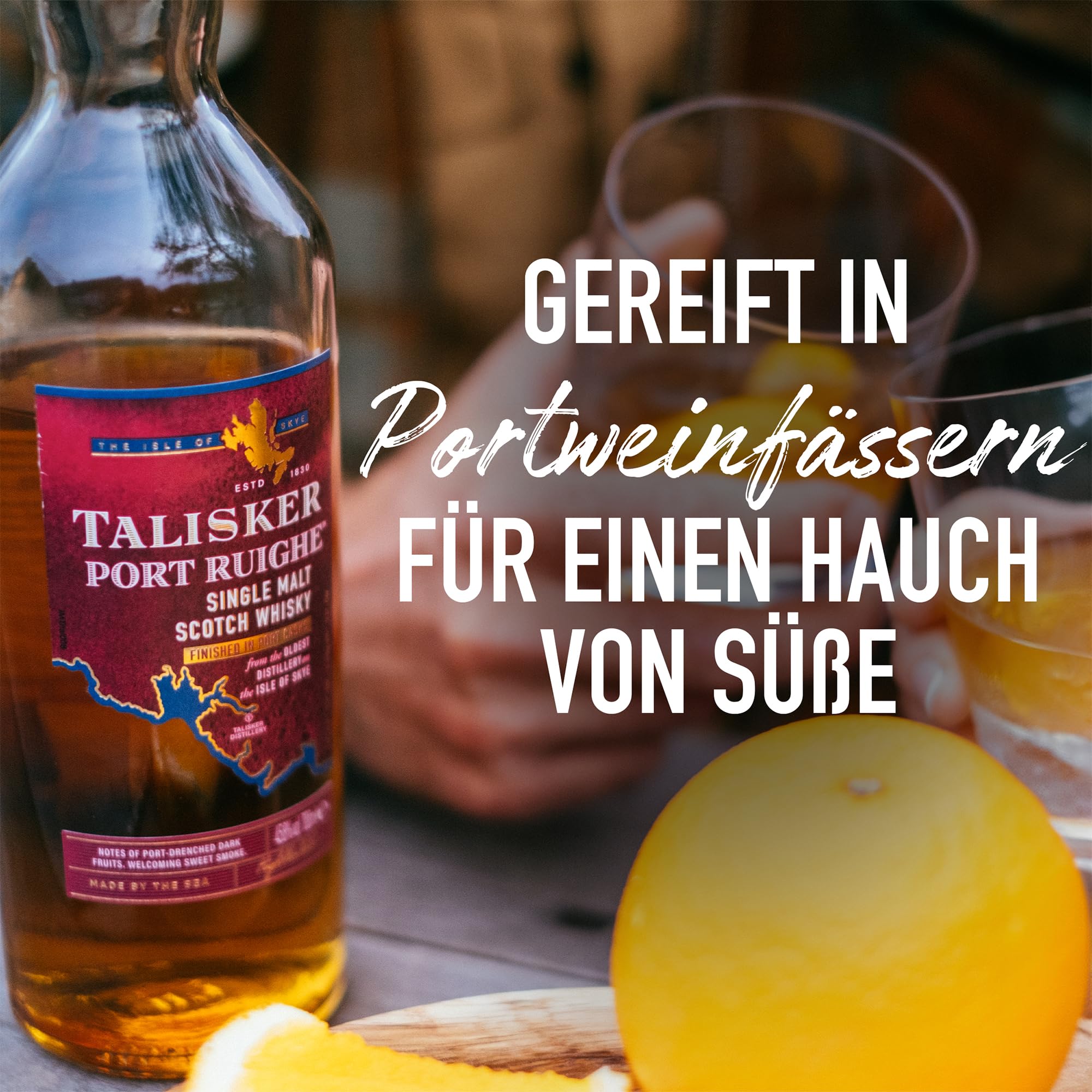 Talisker Port Ruighe - Single Malt Scotch Whisky, handverlesen von der Insel Skye, 45.8 % Vol., 700 ml Einzelflasche 6
