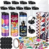 8 Pack 20 oz Sublimation Tumblers Dual Opening