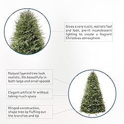 Camden 6.5ft Prelit Artificial Christmas Tree with