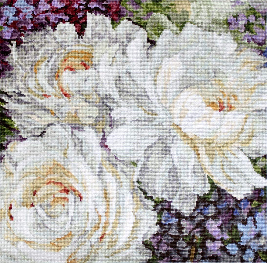 Letistitch Cross Stitch Set, Multicoloured, 30 x 30 cm