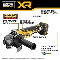 DEWALT 20V MAX XR Brushless Cordless 4-1/2 in. - 5