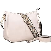 Long Keeper Crossbody HandBags - Women Trendy Hobo Bag with Guitar Strap Casual Vegan Leather Shoulder Bag Purses