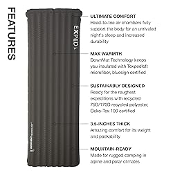 Exped Dura 8R | Abrasion Resistant | Insulated and